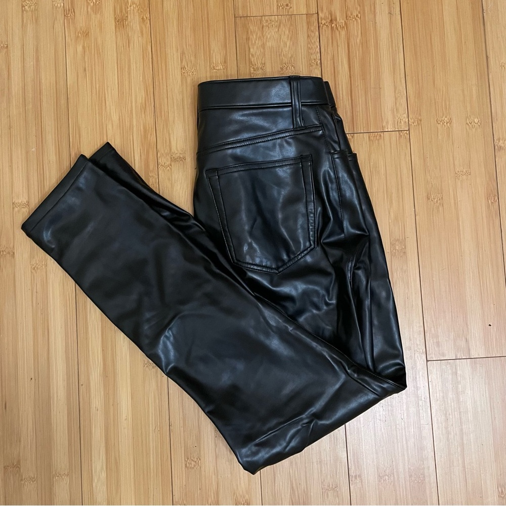 Abercrombie skinny vegan leather pants